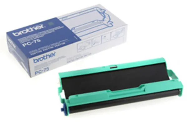 Schwarze Fax-Kassette Fax T104/T106