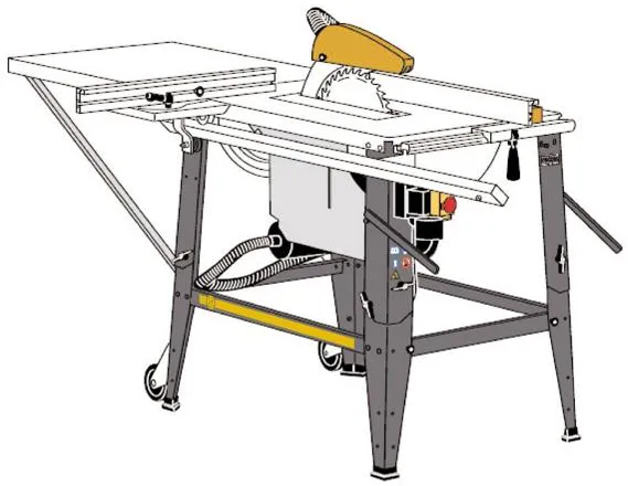 Lindahl & Nermark Tischkreissäge LCS254