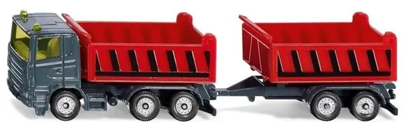 SIKU Lastwagen mit Dumper und Kippanhänger